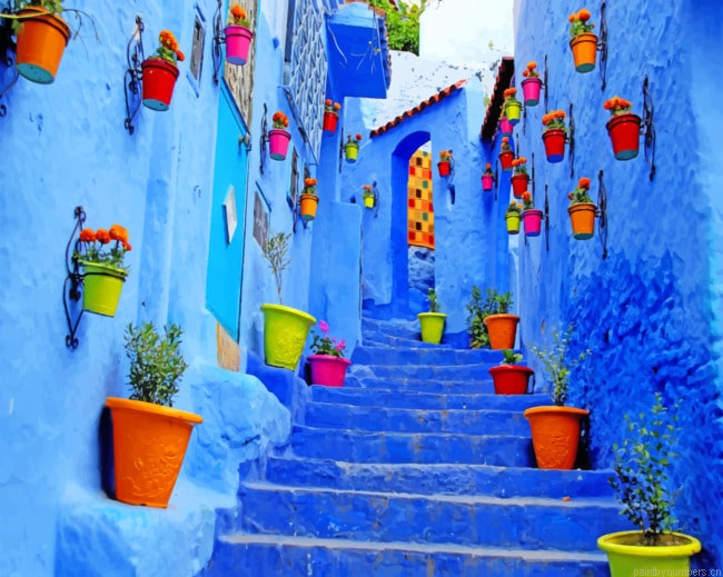 The Blue Pearl Streets Cities Painting By Numbers.png