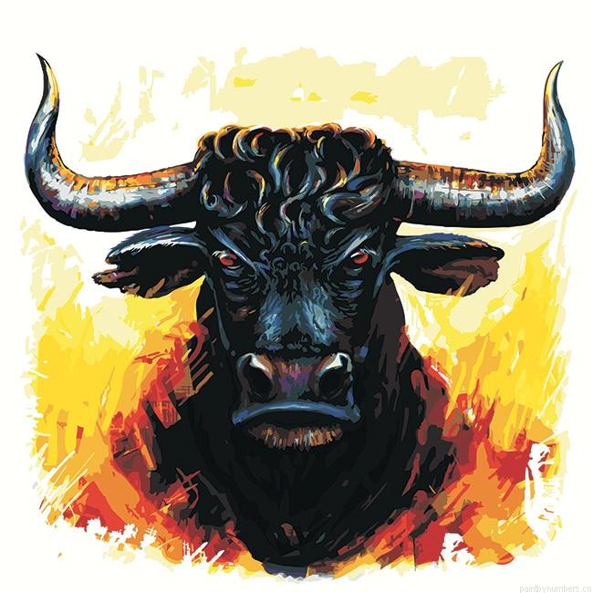 The Bull Painting By Numberss.png