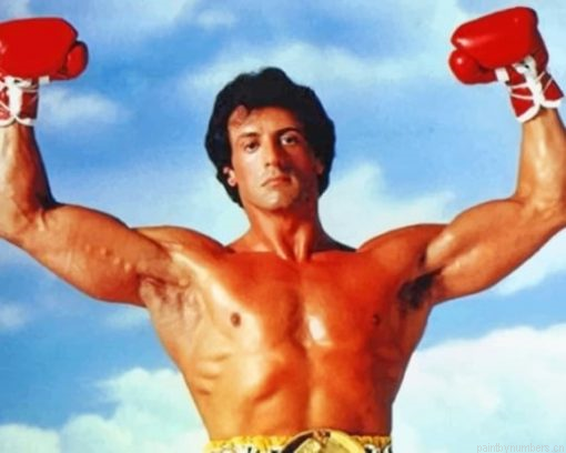 The Champion Rocky Balboa Painting By Numbers.png