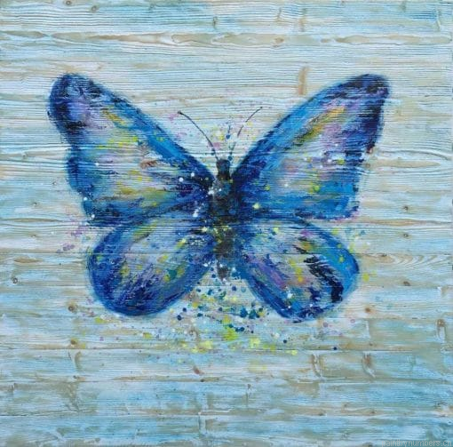 The Common Blue Butterfly Painting By Numbers.png
