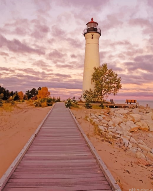 The Crisp Point Lighthouse Painting By Numberss.png