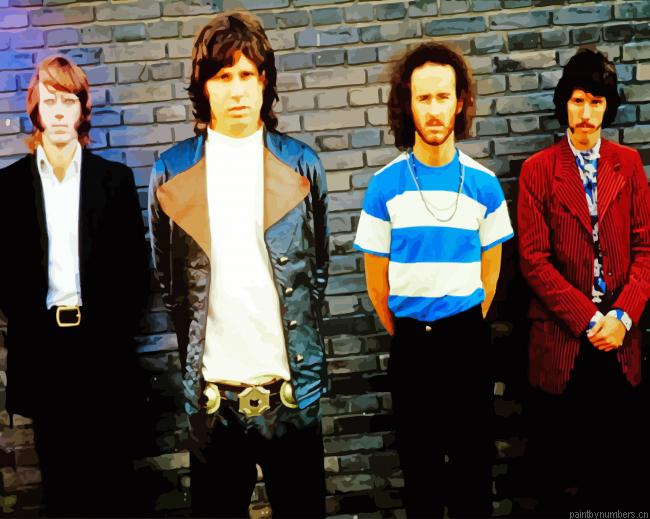 The Doors Group Painting By Numberss.png