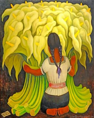 The Flower Vendor Diego Rivera Painting By Numbers.png