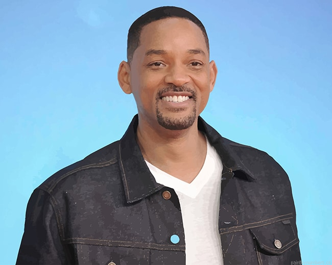 The Handsome Will Smith Actors Painting By Numbers.png