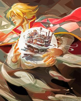 The Howls Moving Castle Painting By Numberss.png
