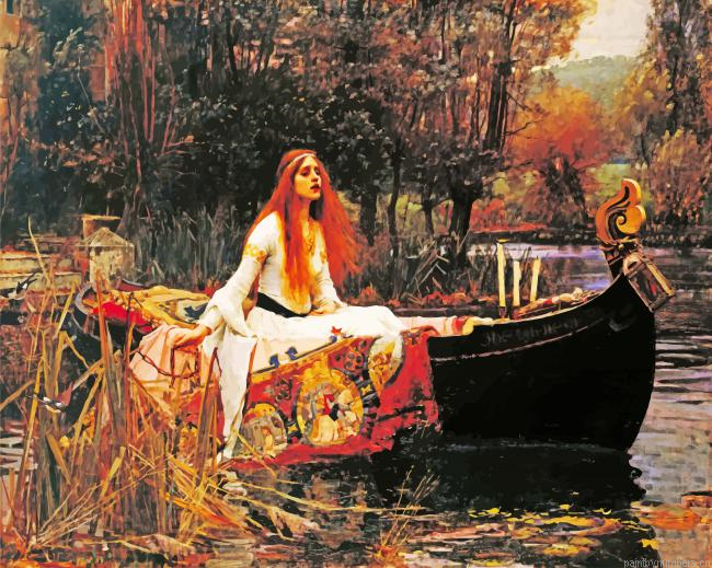 The Lady Of Shalott Painting By Numbers.png