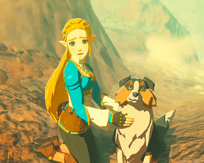 The Legend Of Zelda Games Painting By Numberss.png