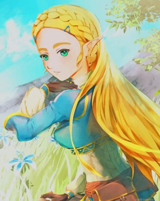 The Legend Of Zelda Painting By Numbers.png