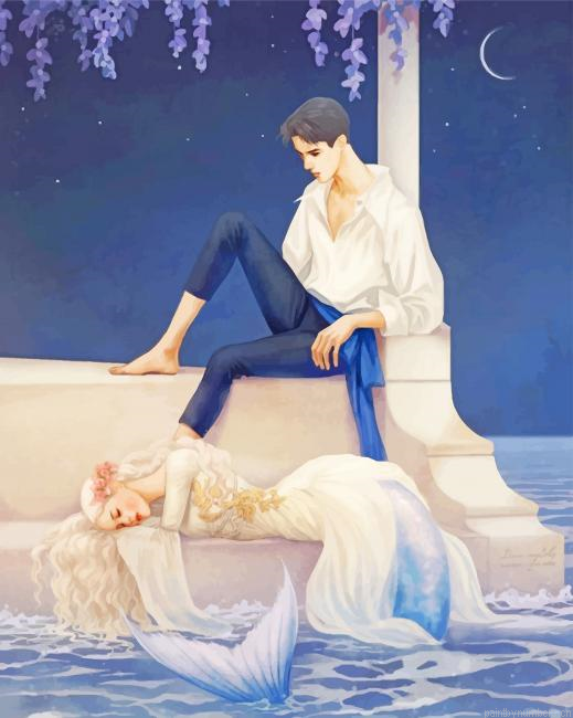 The Little Mermaid Painting By Numberss.png
