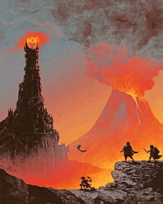 The Lord Of The Rings Painting By Numberss.png