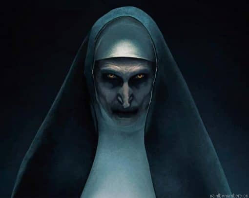 The Nun Movie Painting By Numberss.png