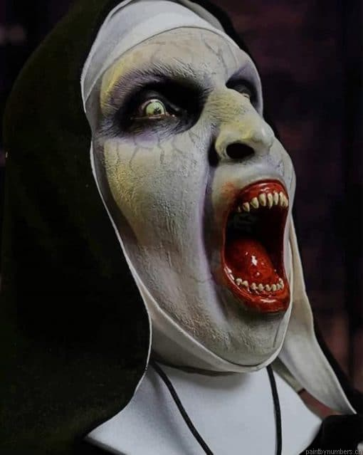 The Nun Painting By Numberss.png