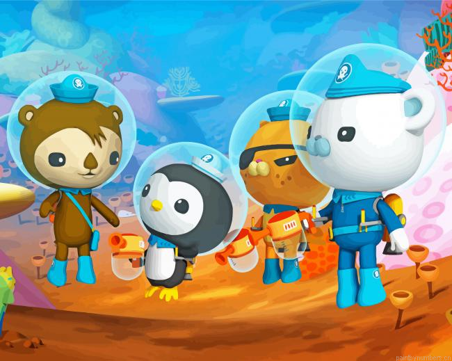 The Octonauts Friends Painting By Numberss.png