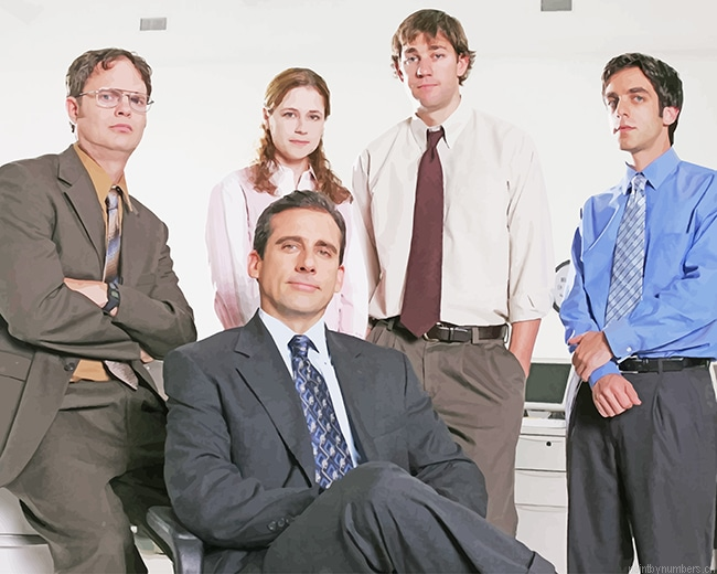 The Office Sitcom Characters Painting By Numberss.png