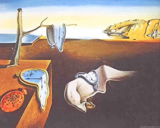 The Persistence Of Memory Painting By Numberss.png