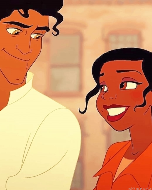 The Princess And The Frog Animations Painting By Numberss.png