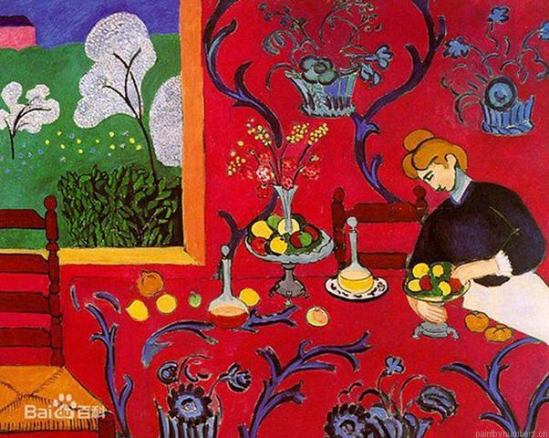 The Red Sideboard Painting By Numberss.png