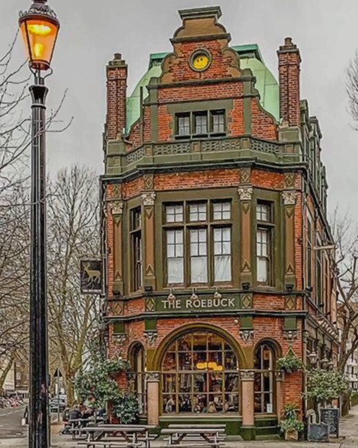 The Roebuck London England Buildings Painting By Numberss.png