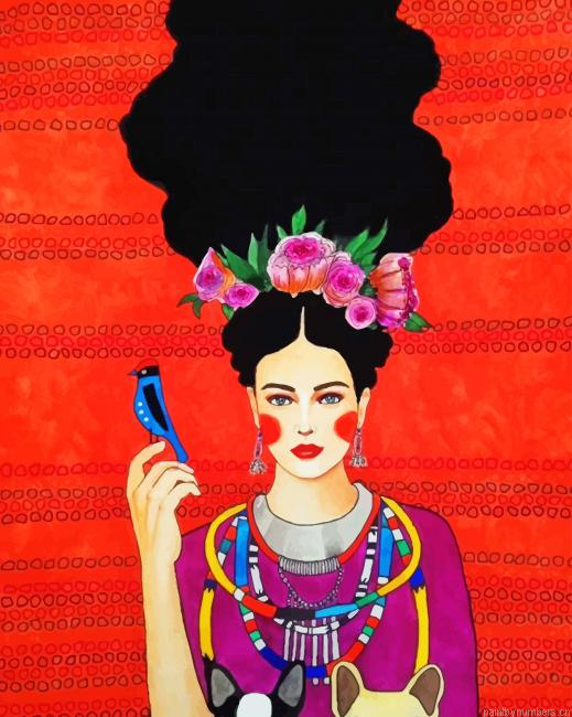 The Second Frida Painting By Numberss.png