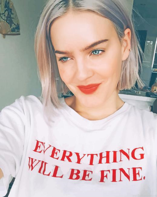 The Singer Anne Marie Painting By Numberss.png
