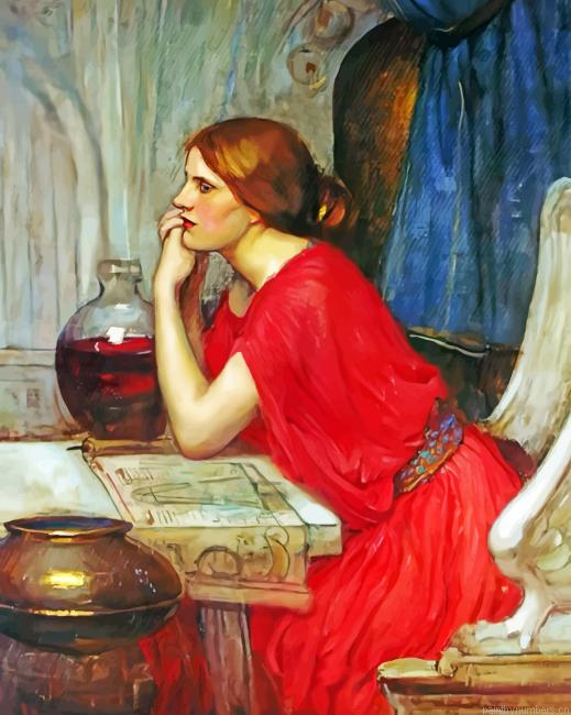 The Sorceress Painting By Numberss.png