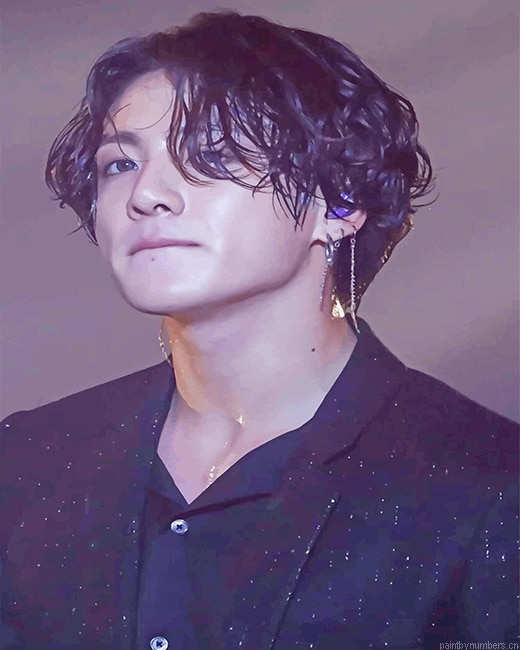 The South Korean Singer Jungkook Painting By Numberss.png
