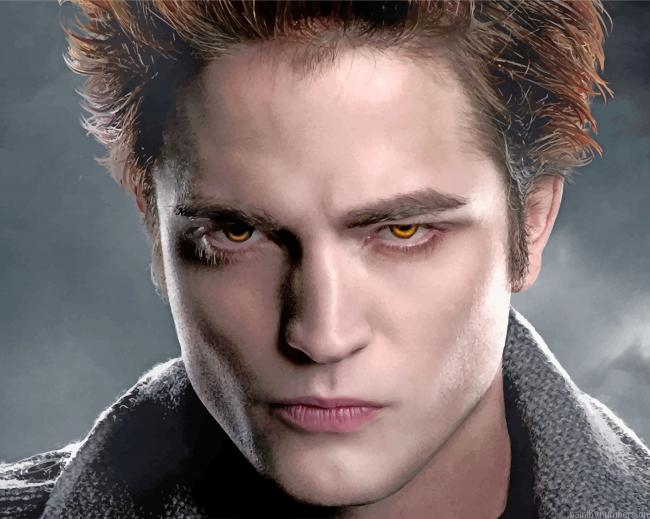 The Vampire Edward Cullen Painting By Numberss.png