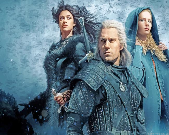 The Witcher Characters Painting By Numberss.png