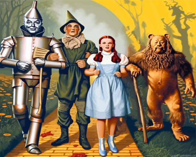 The Wizard Of Oz Movie Painting By Numberss.png