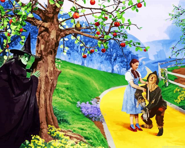 The Wizard Of Oz Painting By Numberss.png