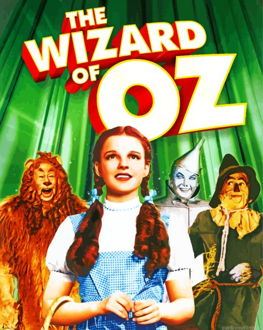 The Wizard Of Oz Fantasy Film Painting By Numberss.png
