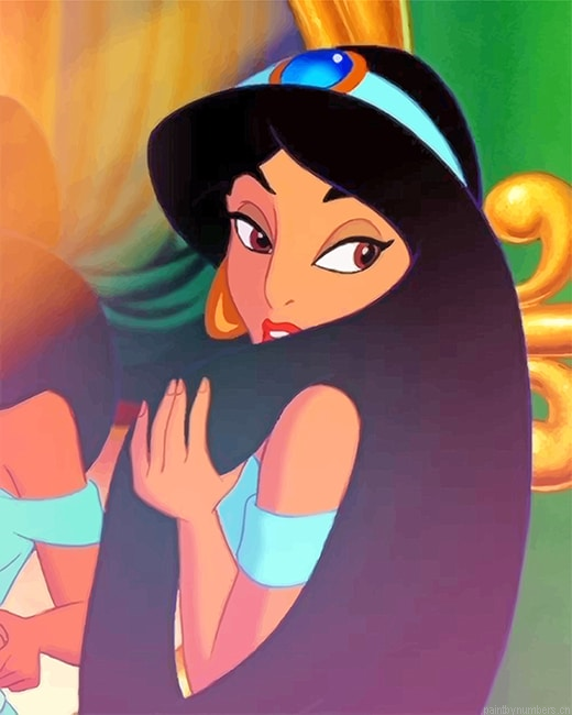 The Beautiful Jasmine Painting By Numberss.png