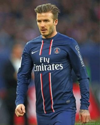 The Footballer Player Beckham Painting By Numbers.png