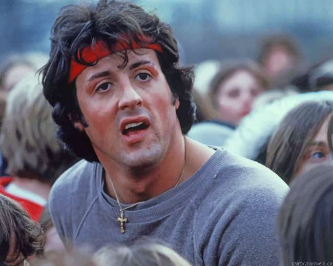 The Legend Rocky Painting By Numbers.png