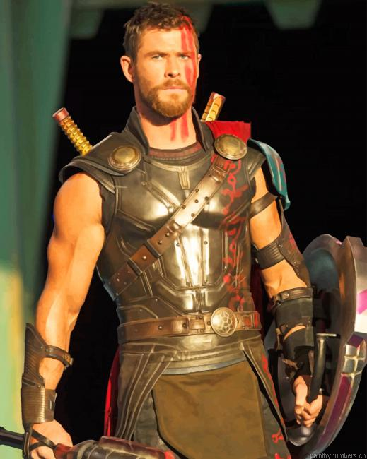Thor Ragnarok Film Actors Painting By Numbers.png
