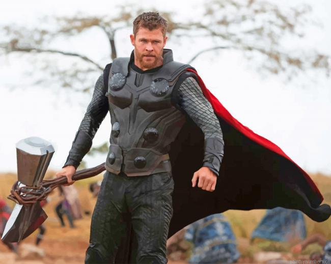 Thor Ragnarok Movies Painting By Numbers.png