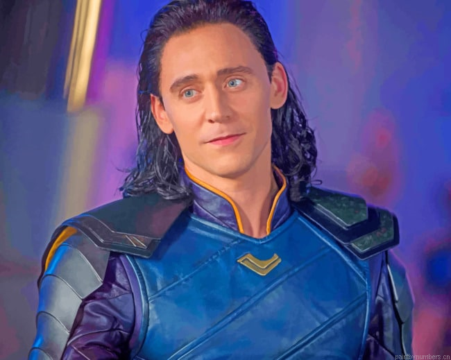 Thor Ragnarok Tom Hiddleston Marvel Painting By Numberss.png