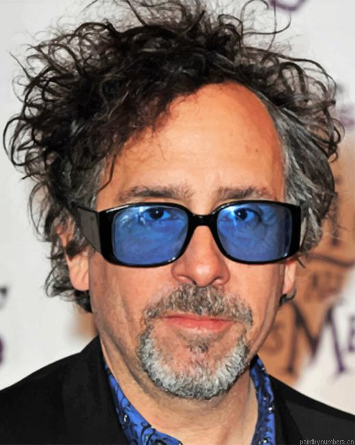 Tim Burton Portrait Painting By Numbers.png