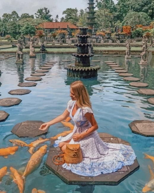 Tirta Gangga Indonesia Painting By Numberss.png
