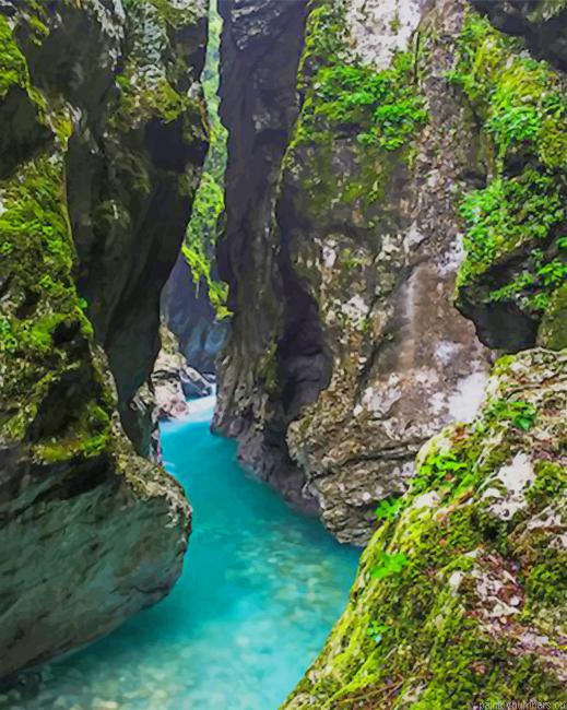 Tolmin Gorges Slovenia Painting By Numberss.png