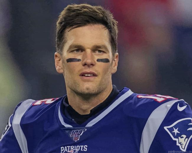 Tom Brady Football Player Painting By Numbers.png