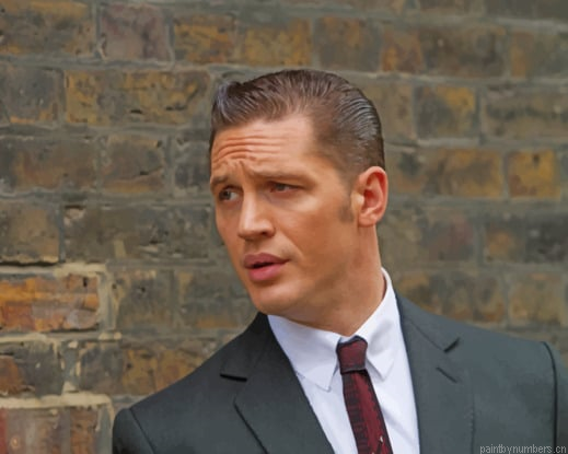 Tom Hardy Movie Star Painting By Numberss.png