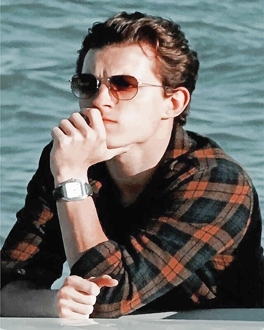 Tom Holland Actors Painting By Numbers.png