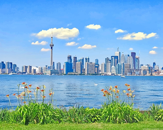 Toronto Islands Canada Cities Painting By Numberss.png