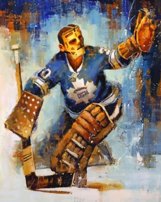 Toronto Maple Leafs Terry Sawchuk Painting By Numbers.png