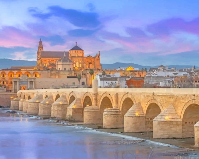 Torre De Calahorra Spain Buildings Painting By Numberss.png