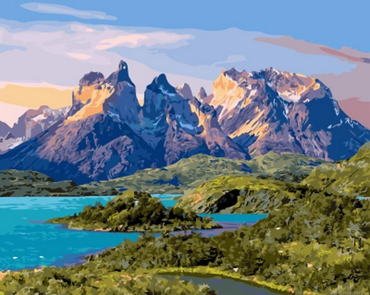 Torres Del Paine National Park Painting By Numberss.png