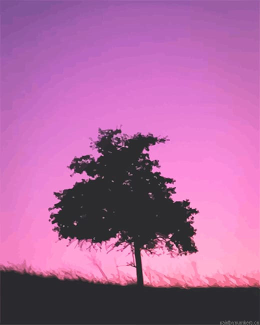 Tree Silhouette Painting By Numbers.png