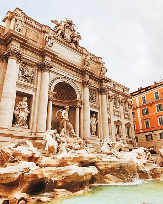 Trevi Fountain Rome Painting By Numberss.png