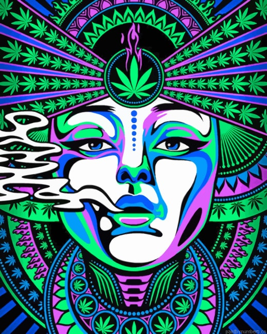 Trippy Woman Painting By Numbers.png